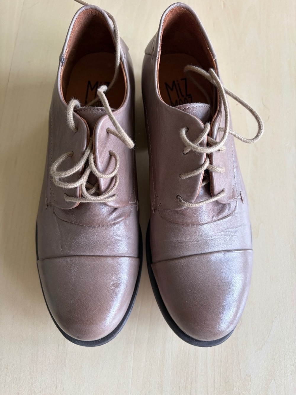 Taupe Oxfords